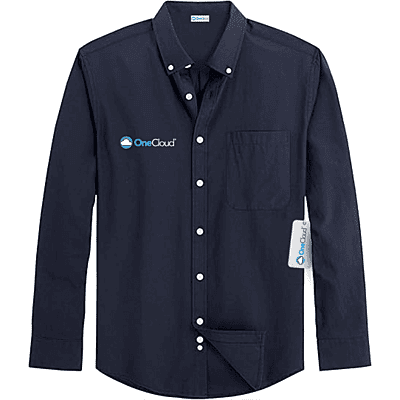 OneCloud Mens Pro Oxford Button Down Shirt