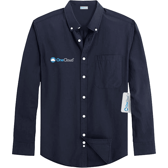 OneCloud Mens Pro Oxford Button Down Shirt