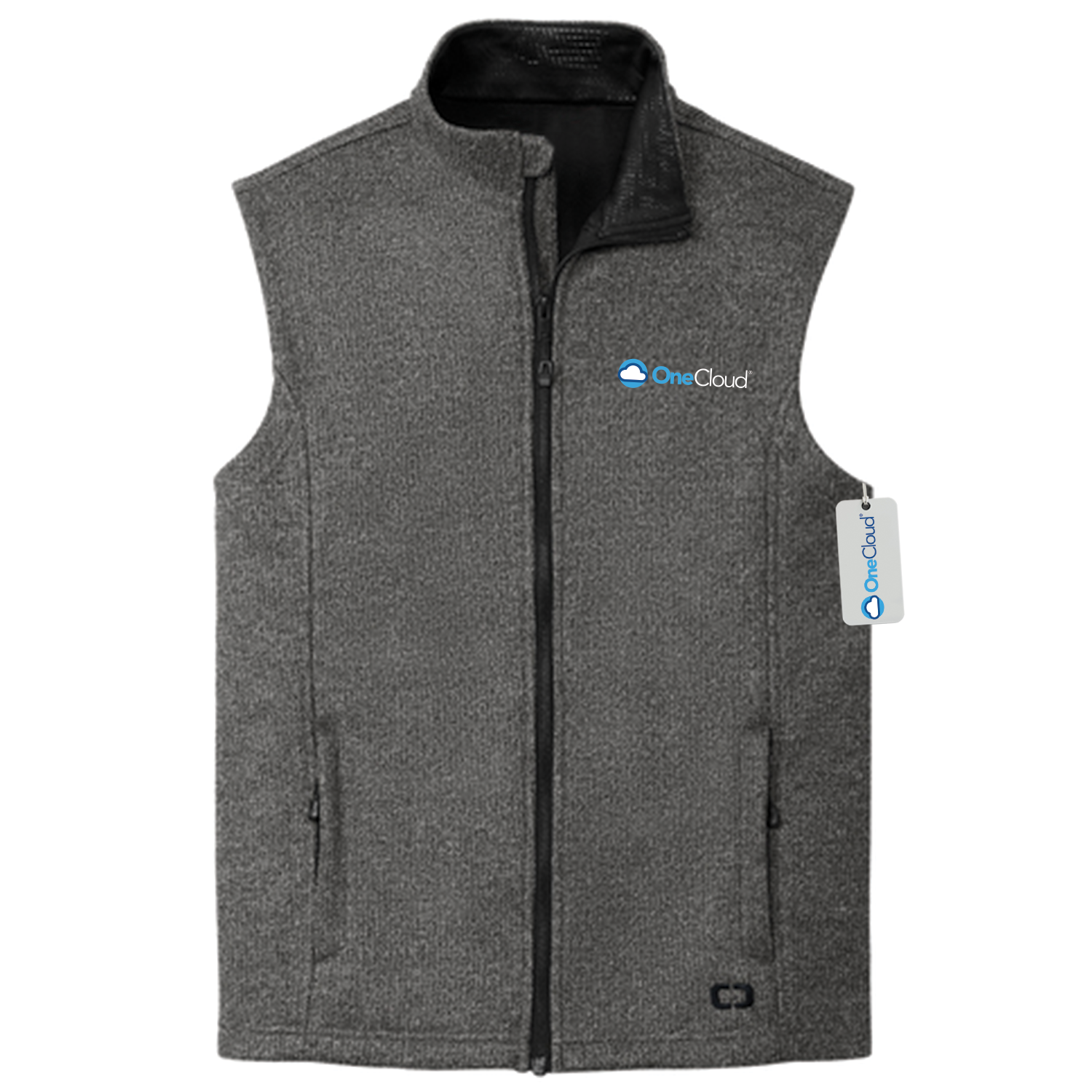 OneCloud Men's Fleece Full Zip Vest OneCloud Men's Fleece Full Zip Vest
